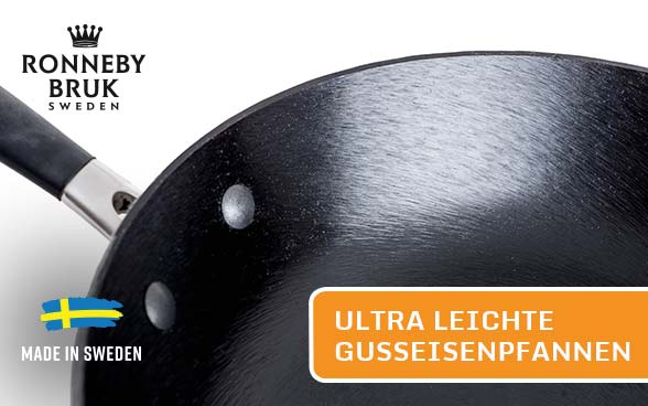 Ronneby Bruk Ultra Light Gusseisenpfannen Ronneby Bruk Ultra Light Gusseisenpfannen
